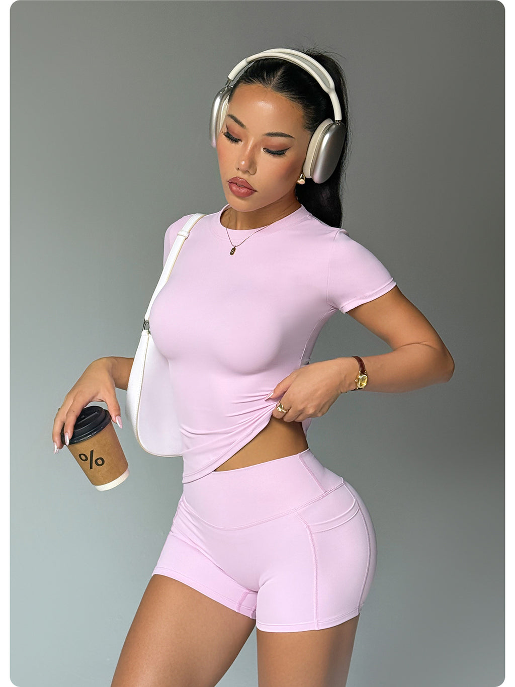 Belle Outfit Tee and Shorts Set