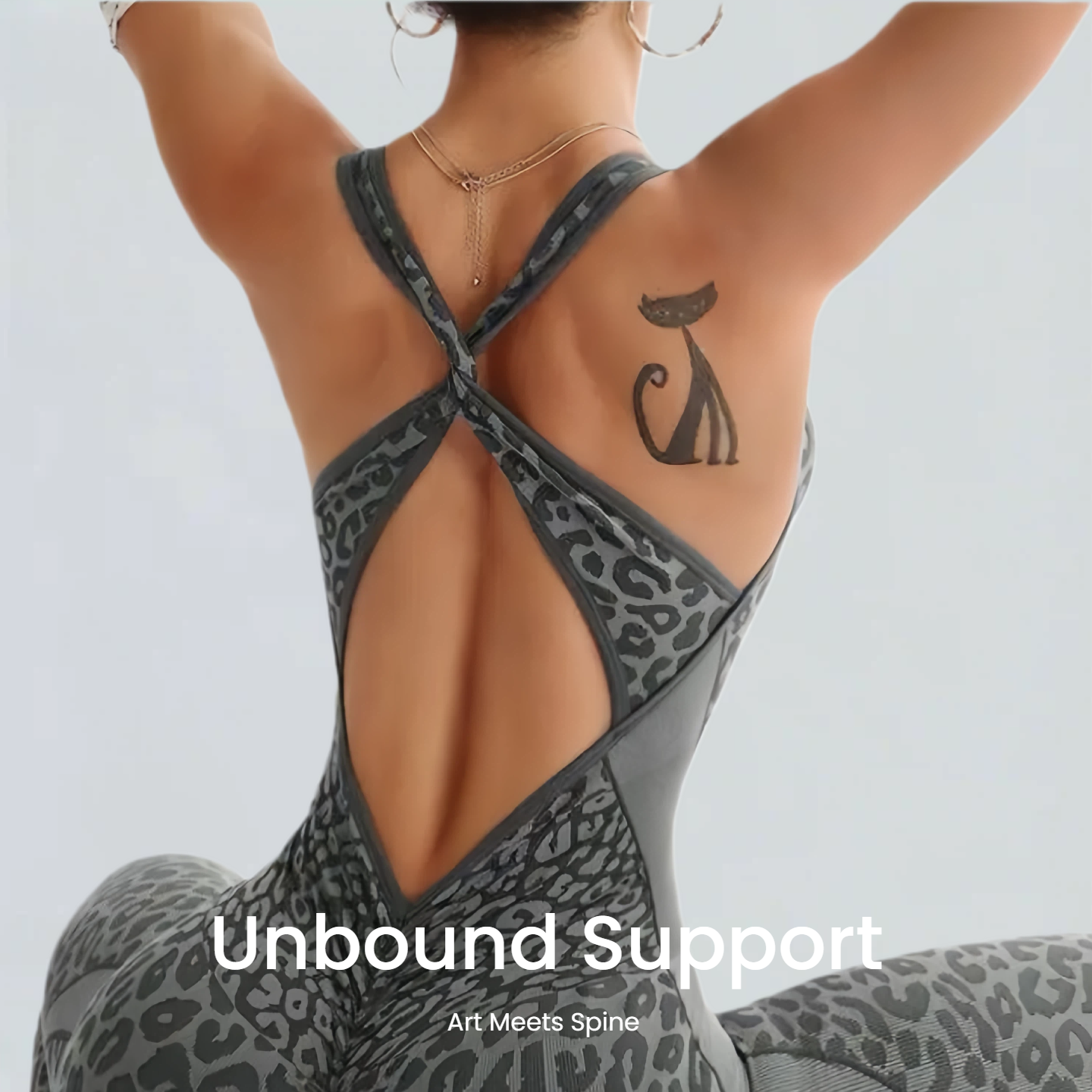 Jaguar Flared Workout Jumpsuit